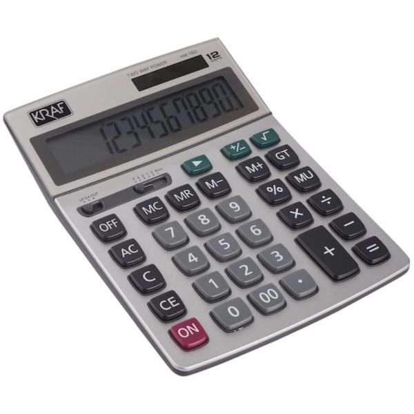 Kraf Hesap Makinesi Masaüstü 12 Hane Hm-160