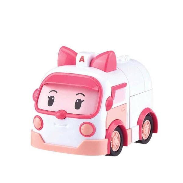 Robocar Poli Transforming Robot Figür Amber