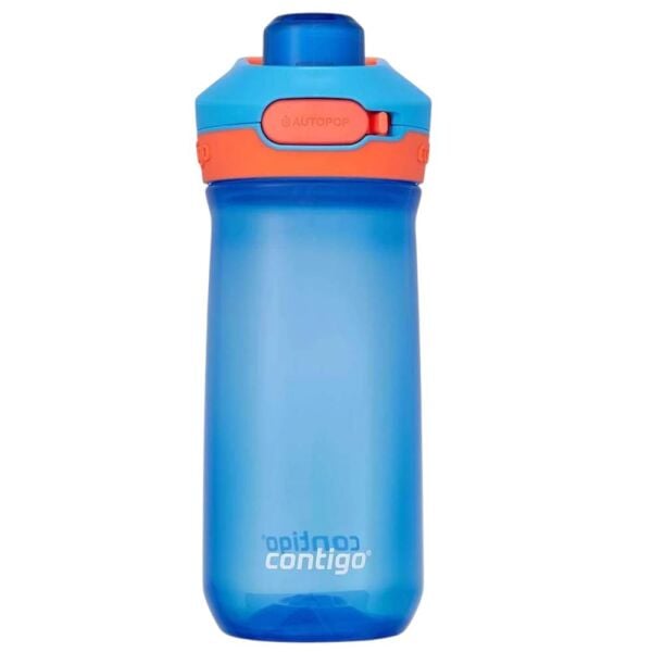 Contigo Jessie Tritan Autopop Düğmeli Çocuk Suluğu 420 ml Mavi