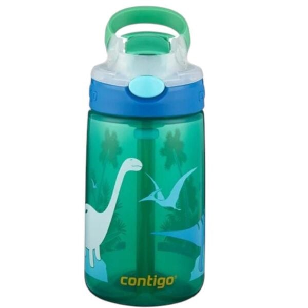 Contigo Gizmo Flip Dino Tritan Çocuk Suluğu 420 ml Yeşil