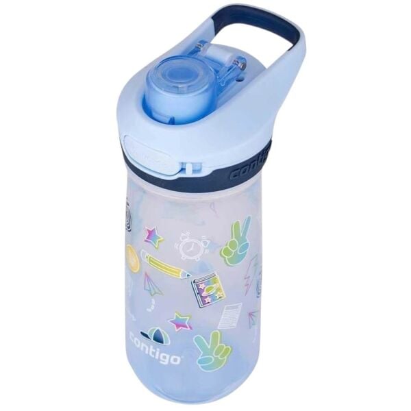 Contigo Jessie Tritan Autopop Kapaklı Çocuk Suluğu 420 ml Turkuaz