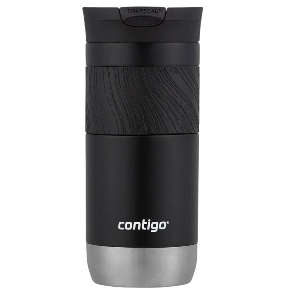 Contigo Byron Pro Snapseal Çelik Termos Bardak 470ml Siyah