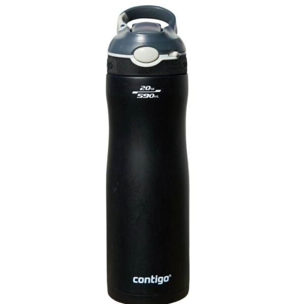 Contigo Ashland Chill Tek El Bas İç Çelik Matara 590ml Siyah
