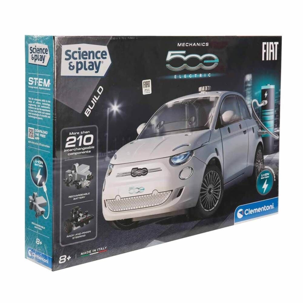 Clementoni Mekanik Laboratuvarı Fiat 500 Elektrik 75085TR