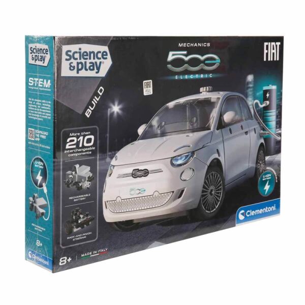 Clementoni Mekanik Laboratuvarı Fiat 500 Elektrik 75085TR