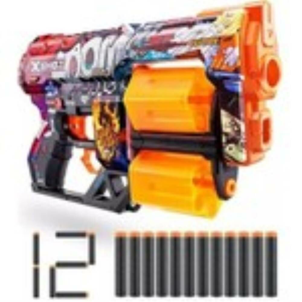 Sunman X-Shot Skins Flux Sonic The Hedgehog 8 Mermili Sünger Dart Atan Silah 21 cm 36561