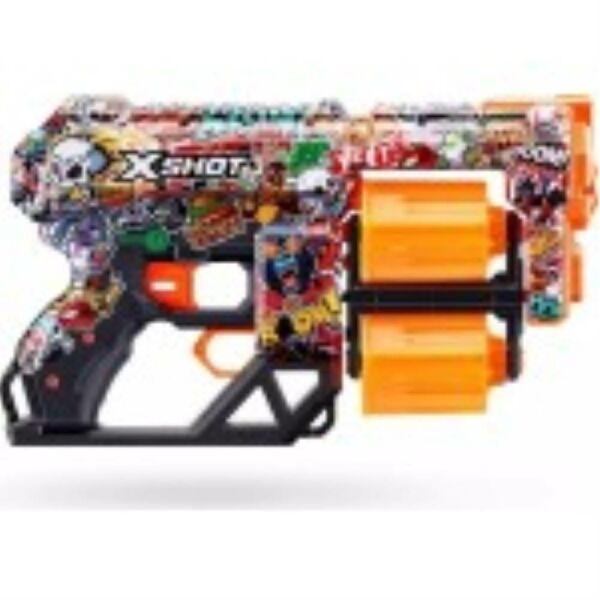 Sunman X-Shot Skins Flux Sonic The Hedgehog 8 Mermili Sünger Dart Atan Silah 21 cm 36561