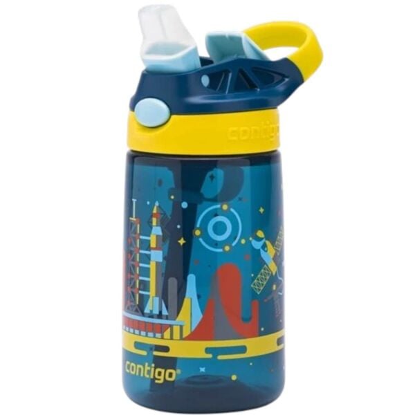 Contigo Gizmo Flip Uzay Tritan Çocuk Suluğu 420 ml Mavi