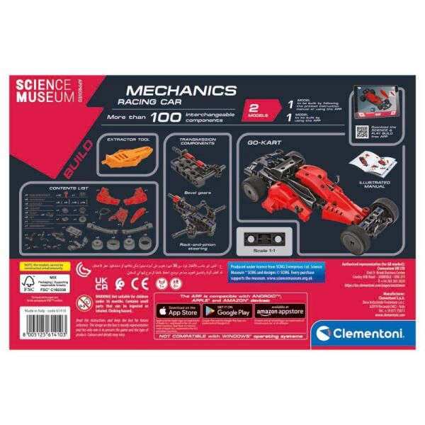 Clementoni Mekanik Laboratuvarı Racing Cars 75094TR