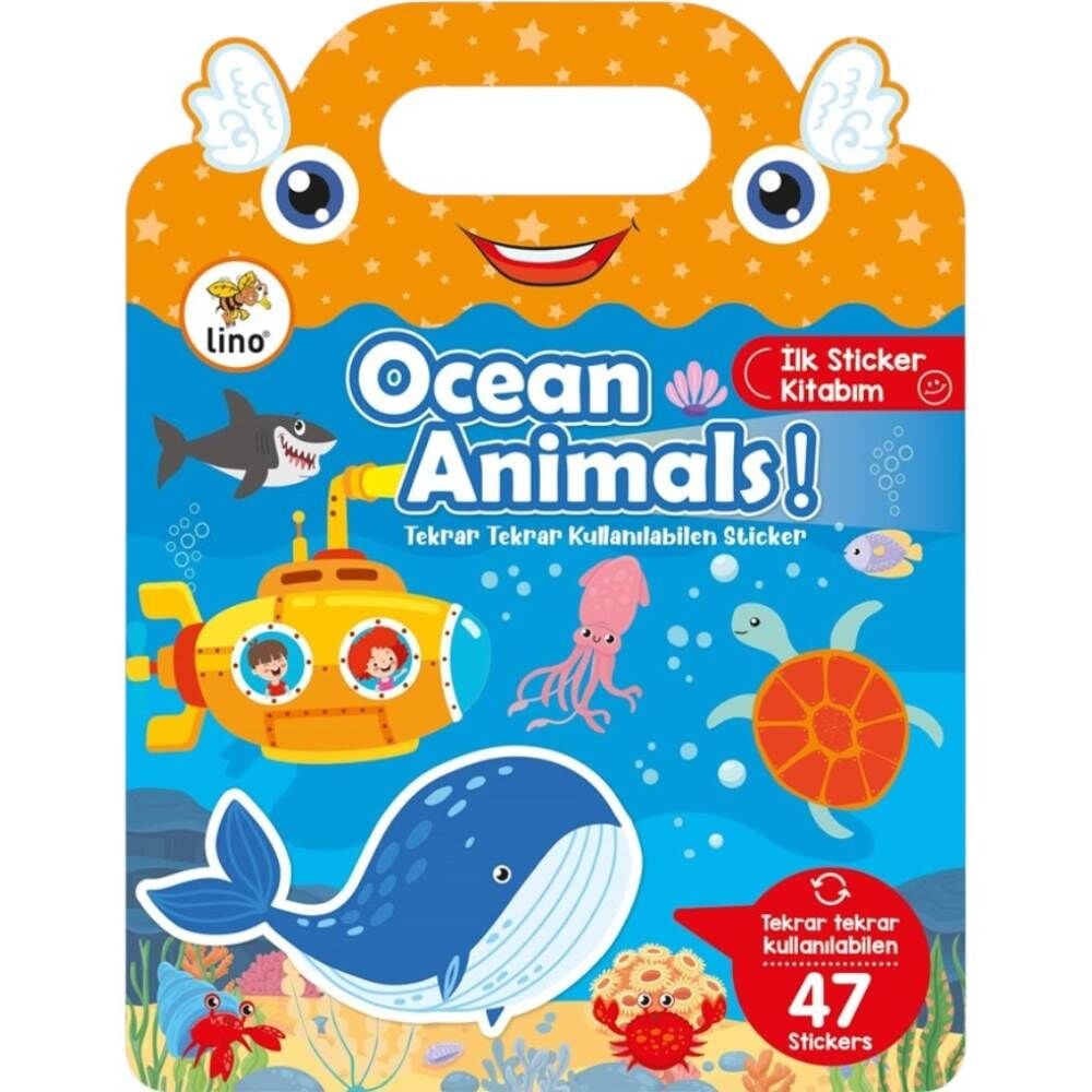 Lino LS-502 Tekrar Kullanılabilen İlk Sticker Ocean Animals