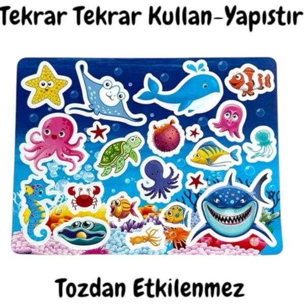 Lino LS-300 Tekrar Kullanılabilen Sticker Seaworld