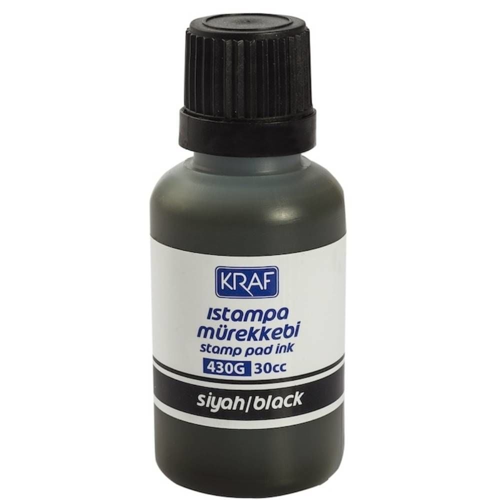 Kraf Istampa Mürekkebi 30Cc Siyah 430G