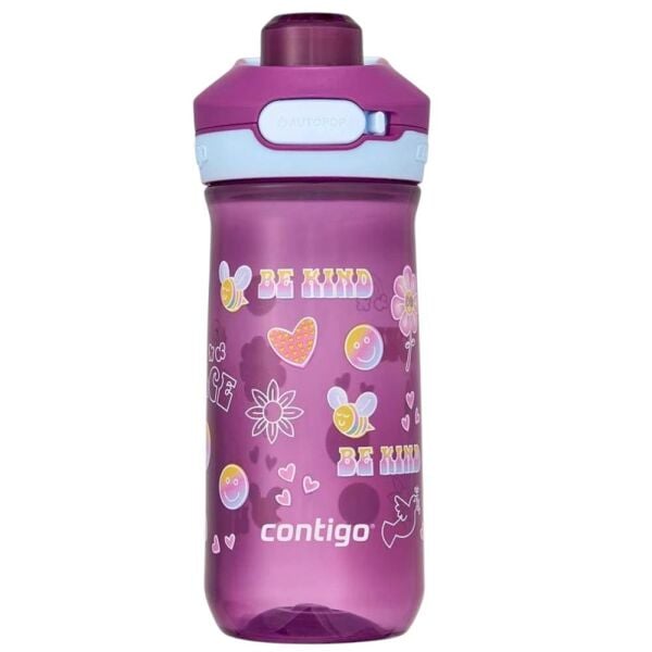 Contigo Jessie Tritan Autopop Kapaklı Çocuk Suluğu 420 ml Pembe