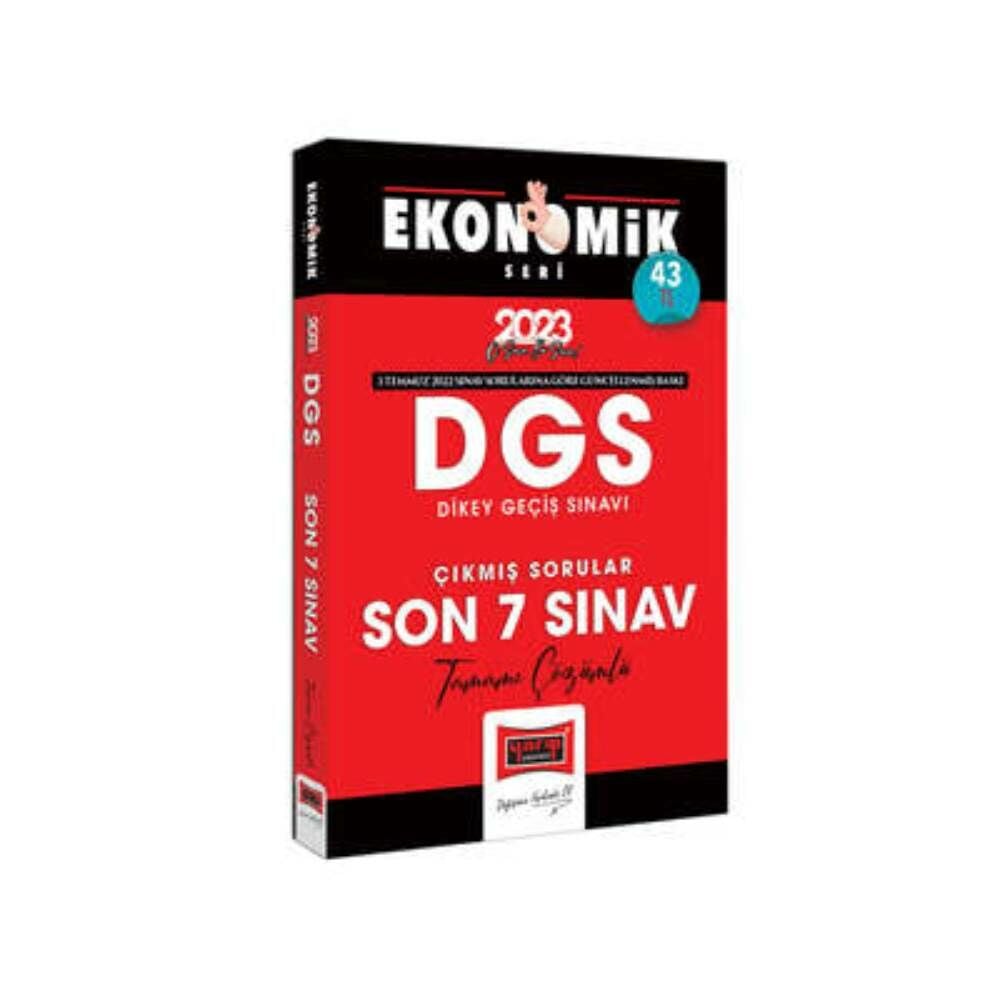 Yargı DGS 2023 Tamamı Çözümlü Çıkmış Sorular Son 7 Sınav