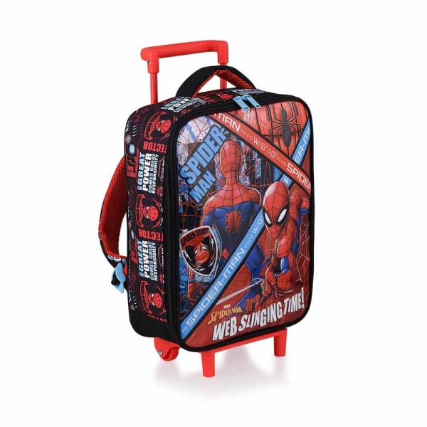 Spiderman Çekçekli Ana Okulu Çantası 41347