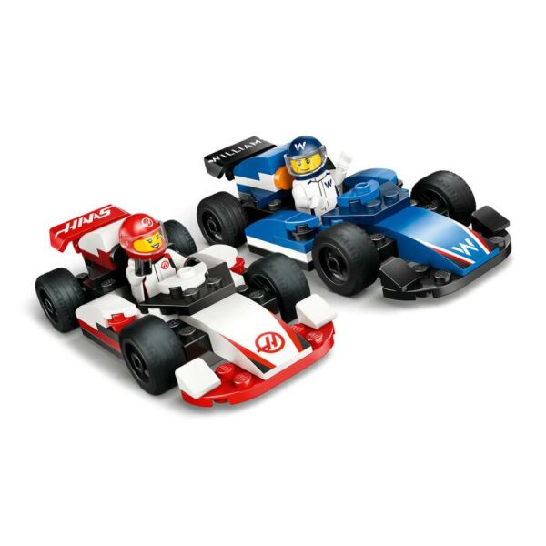 LEGO City F1 Williams Racing ve Haas F1 Yarış Arabaları 60464