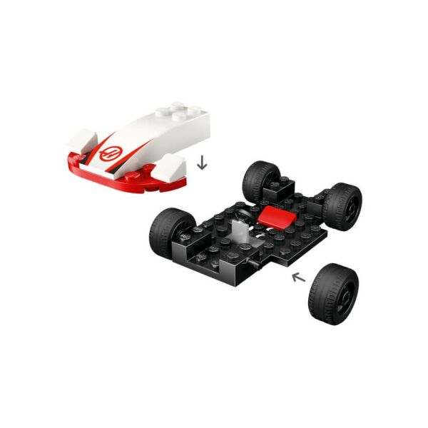 LEGO City F1 Williams Racing ve Haas F1 Yarış Arabaları 60464