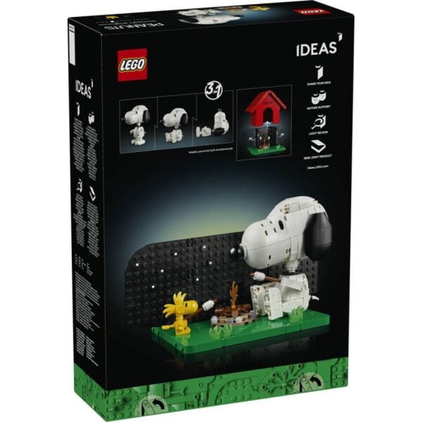LEGO® Ideas Peanuts Snoopy'nin Köpek Kulübesi 21368