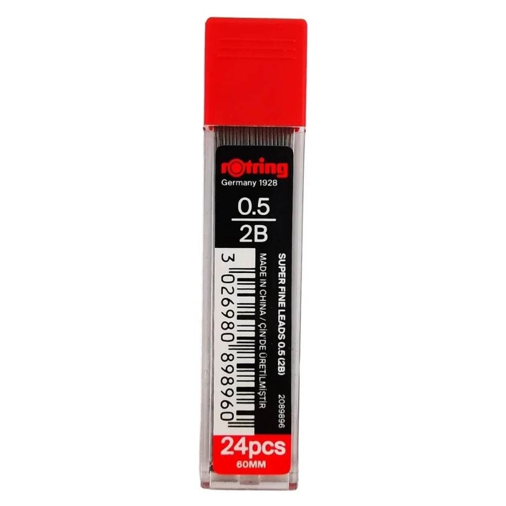 Rotring Min 05 mm 2B Süper Polimer 2089896