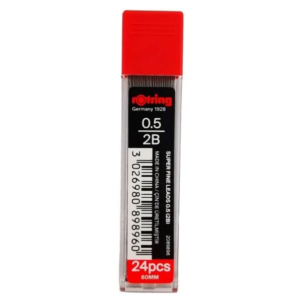 Rotring Min 05 mm 2B Süper Polimer 2089896