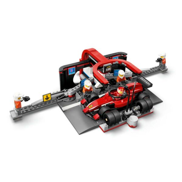 LEGO® City Ferrari Arabalı F1® Pit Stop ve Pit Ekibi 60443
