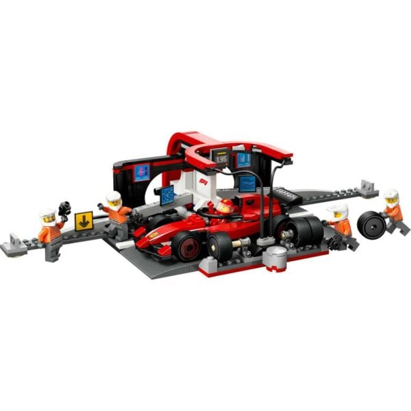 LEGO® City Ferrari Arabalı F1® Pit Stop ve Pit Ekibi 60443