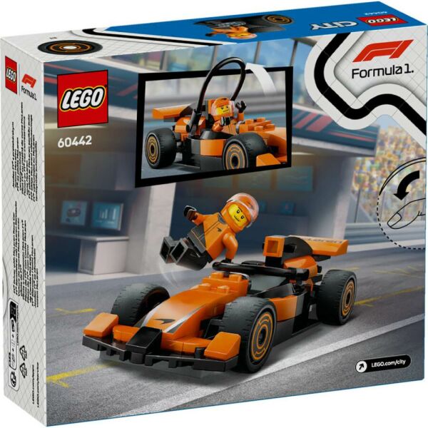 LEGO® City McLaren Yarış Arabalı F1® Sürücüsü 60442