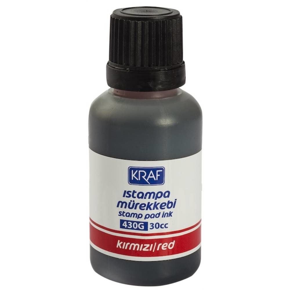 Kraf Istampa Mürekkebi 30Cc Kırmızı 430G