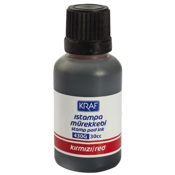 Kraf Istampa Mürekkebi 30Cc Kırmızı 430G