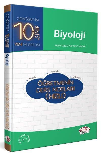 Editör 10.Sınıf Biyoloji Öğretmeninin Hızlı Ders Notları