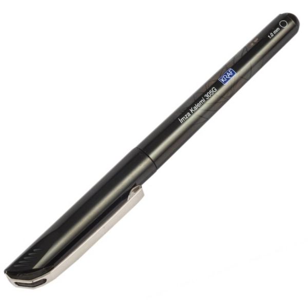Pasif Kraf İmza Kalemi 1.0 Mm 305G Siyah