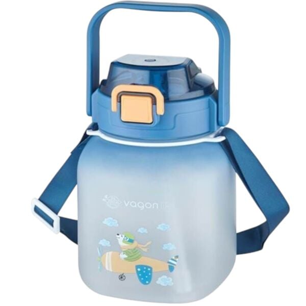 Vagonlife Soft Touch 1100 ml Tritan Matara VGN2275 Mavi