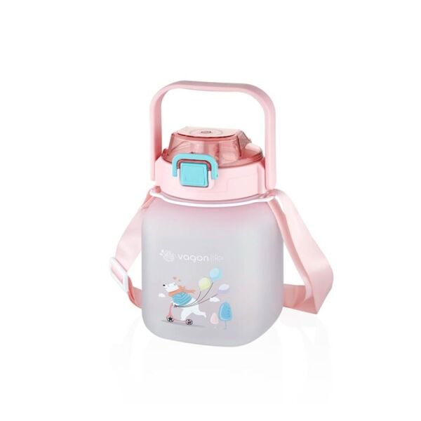 Vagonlife Soft Touch 1100 ml Tritan Matara VGN2275 Pembe