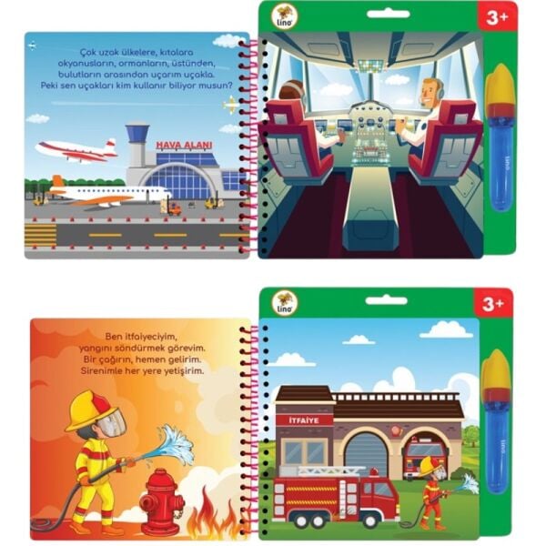 Lino TFL-1006 Aqua Magic Book Araçlar Sihirli Boyama Kitabı