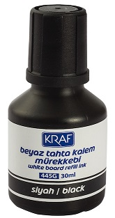 Kraf Tahta Kalemi Mürekkebi 30 ml Siyah 445G
