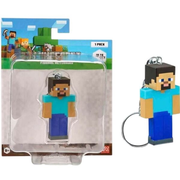 Minecraft 3D Figür Anahtarlık Seri Model 5 MC8210