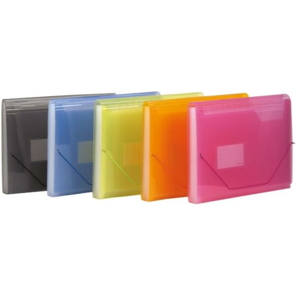 Kraf Körüklü Dosya 13 Cep Lastikli F4302 Sarı