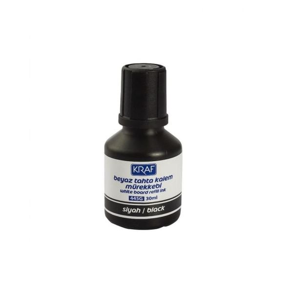 Kraf Tahta Kalemi Mürekkebi 30 ml Siyah 445G