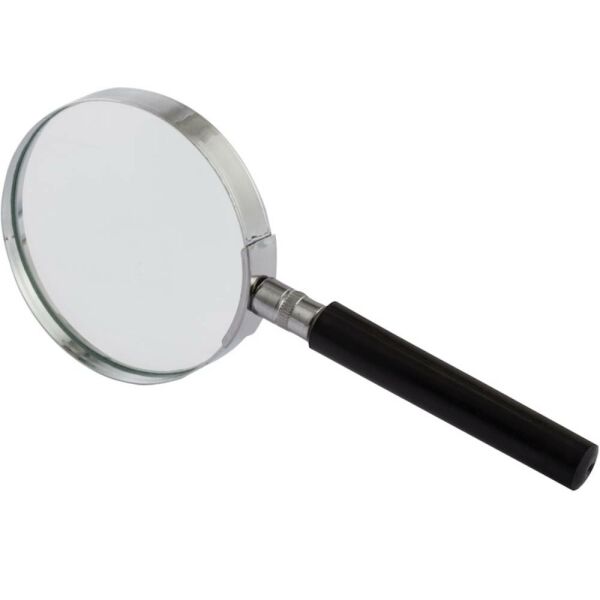 Kraf Büyüteç Metal Çerçeve  75Mm 5X 375G