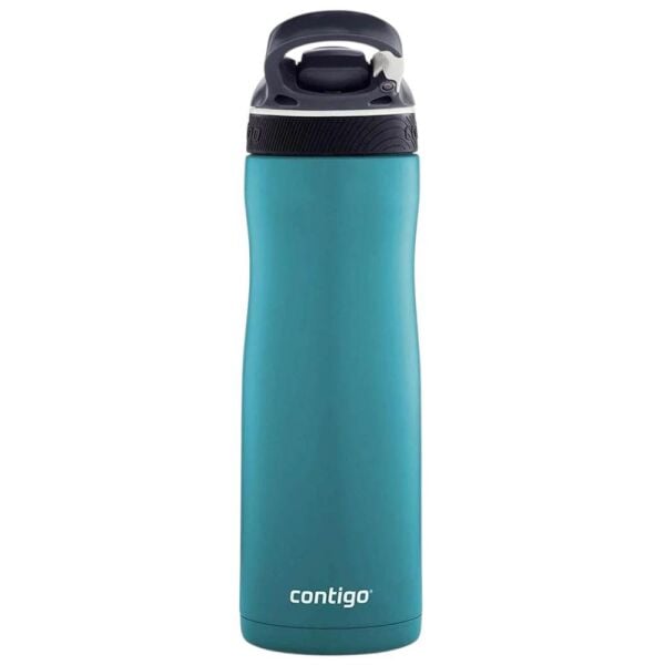 Contigo Ashland Chill Tek El Bas İç Çelik Su Matarası 590ml Turkuaz