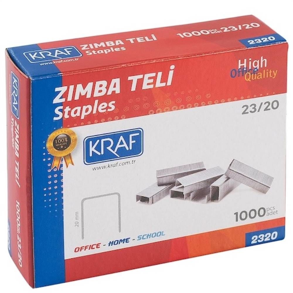 Kraf Zımba Teli 23/20 1000 Li 2320