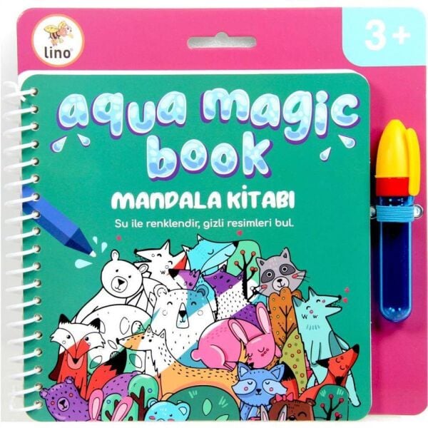 Lino TLF-1003 Aqua Magic Book Mandala Boyama Kitabı