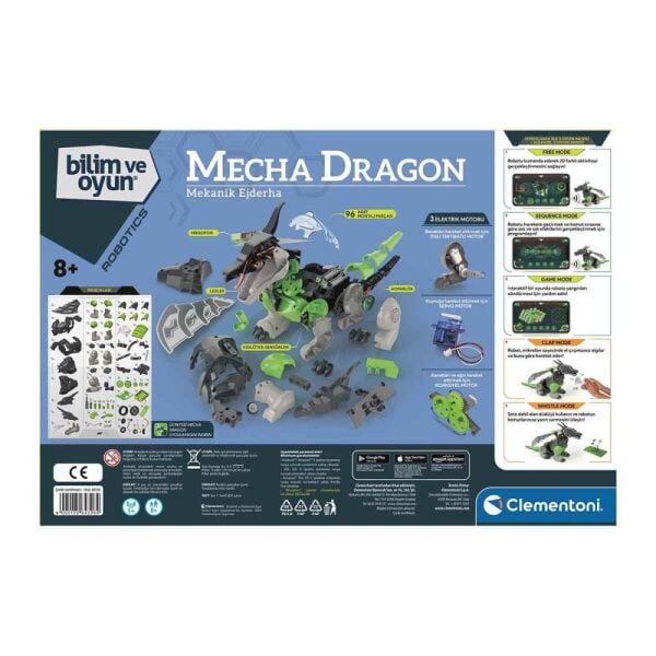 Clementoni Robotik Laboratuvarı Mecha Dragon 64326