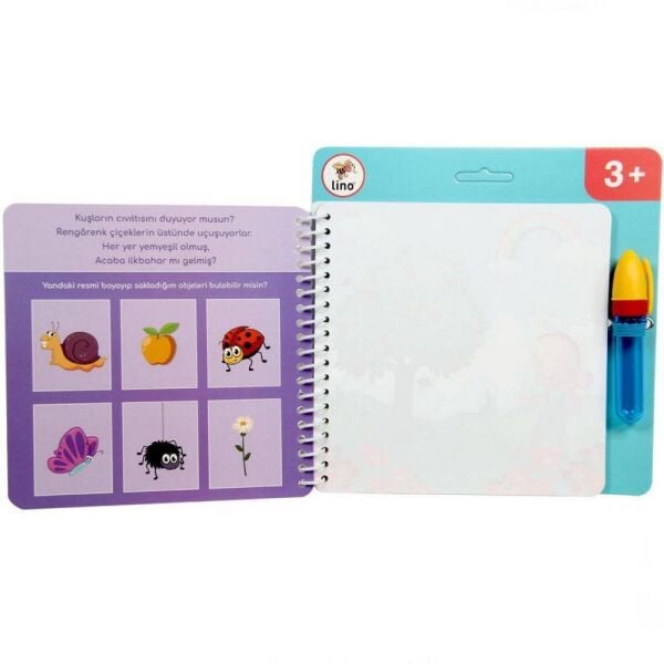 Lino TFL-1005 Aqua Magic Book Mevsimler Sihirli Boyama Kitabı