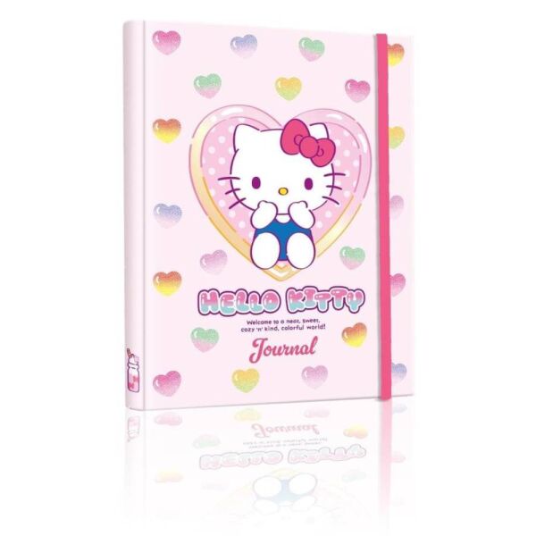 Hello Kitty Gizli Spiralli Planlayıcı Journal 16.5x23.5 524-1818
