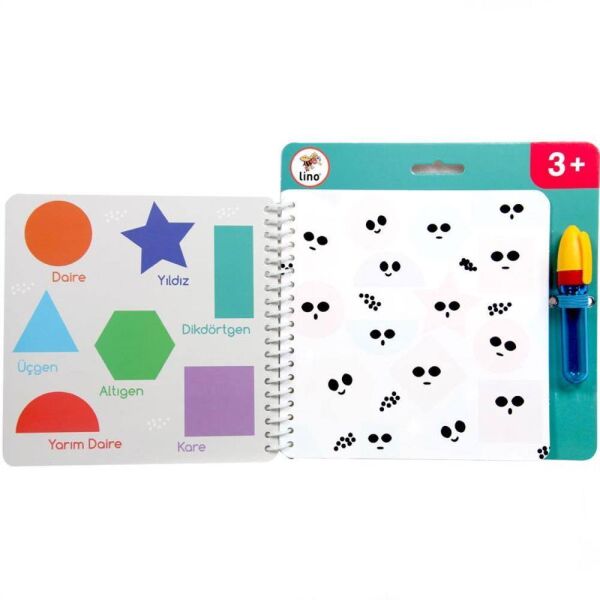 Lino TLF-1004 Aqua Magic Book Öğrenelim Sihirli Boyama Kitabı