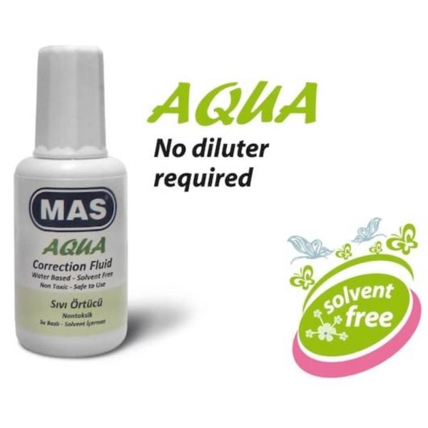 Mas Sıvı Silici Su Bazlı 20 Ml 0460