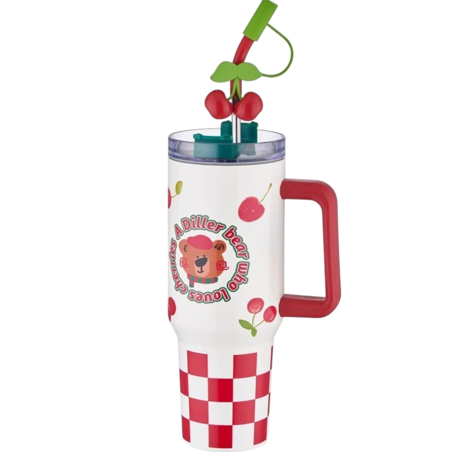 Diller 1200 ml Çelik Termos Matara D9221 Beyaz