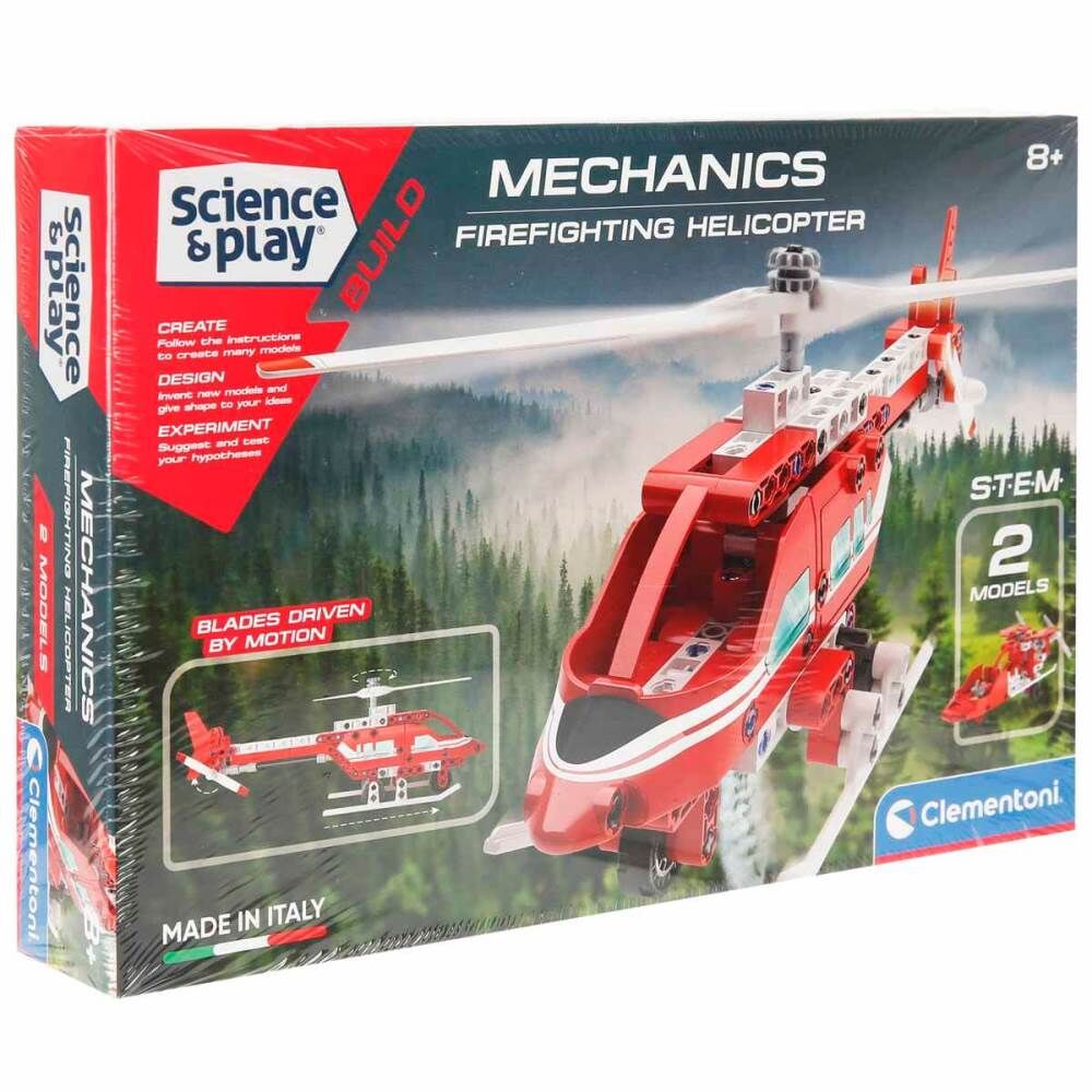 Clementoni Mekanik Laboratuvarı Firefighting Helikopter 75075TR