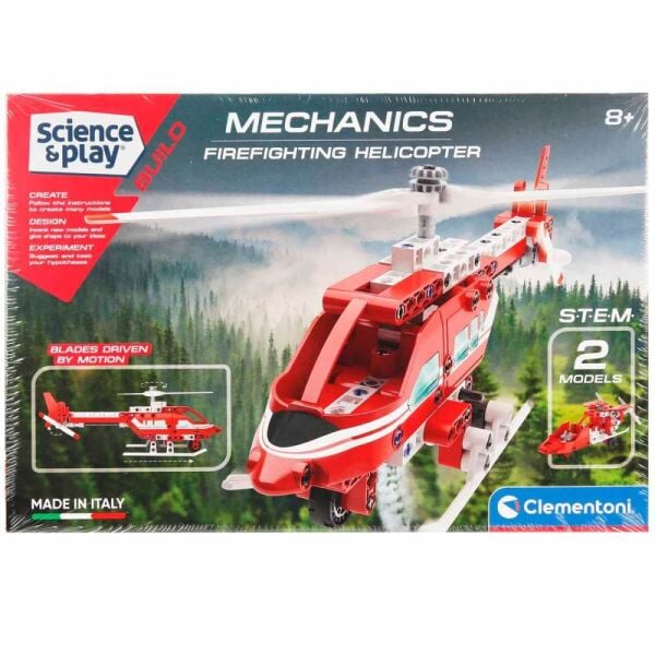 Clementoni Mekanik Laboratuvarı Firefighting Helikopter 75075TR